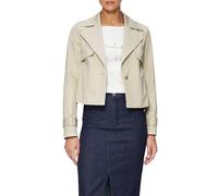 s.Oliver BLACK LABEL Verkürzte Relaxed-Fit-Jacke im Trench-Stil beige 48