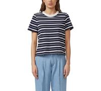 Verkürztes Jersey-T-Shirt mit Streifen 42 blau|mehrfarbig 2177037.59G1.42