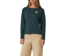 Verkürztes Longsleeve mit Stickerei-Detail 42 petrol 2172640.69D0.42