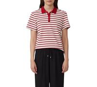 Verkürztes Poloshirt aus Baumwollpiqué 46 rot 2174729.35H7.46