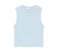 Verkürztes Ripptop mit Stickerei 158/164 blau 2179428.5140.158_164