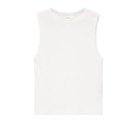 s.Oliver RED LABEL Regular Fit Tanktop aus Viskose-Mix in Ripp-Optik in Weiss, Größe 146