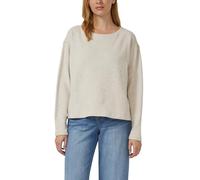 Verkürztes Sweatshirt mit Naht-Details 36 Beige 2172335.81W9.36