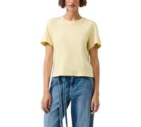 s.Oliver T-Shirt RED LABEL Relaxed Fit – reine Baumwolle, Hellgelb, Gr. 40