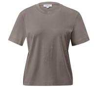 Verkürztes T-Shirt aus Interlockjersey 36 braun 2161660.9625.36