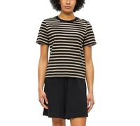 Verkürztes T-Shirt mit Streifen 42 schwarz|mehrfarbig 2179329.99H2.42