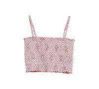 Verkürztes Top mit abnehmbaren Trägern und Smok-Detail 134/140 pink|mehrfarbig 2182692.42A2.134_140