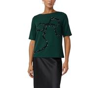 Viskose-T-Shirt im Relaxed Fit mit Pailletten 34 grün 2172632.69D1.34