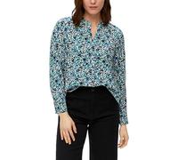 s.Oliver Viskosebluse mit Tunika-Ausschnitt