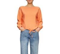 s.Oliver Viskosemix-Bluse in O-Shape orange 42