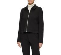 s.Oliver BLACK LABEL Viskosemix-Jacke mit Hemdkragen schwarz 40