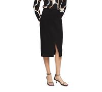 s.Oliver Vorne geschlitzter Bleistiftrock aus Interlock