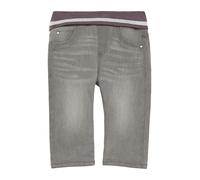 Wärmende Jeans mit Glitzer-Umschlagbund 80 grau 2156248.94Z7.80