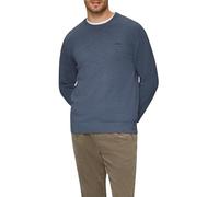 s.Oliver Wärmender Baumwollpullover mit Logo-Stickerei