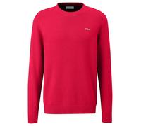 s.Oliver Wärmender Baumwollpullover mit Logo-Stickerei