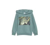 Wärmender Hoodie mit Frontprint 92/98 Blau 2156668.6342.92_98