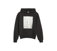 Wärmender Hoodie mit Metallic-Print 170/176 schwarz 2156667.9999.170_176