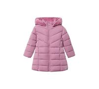 s.Oliver RED LABEL Regular Fit Steppmantel mit Teddyplüsch-Futter in Mauve, Größe 116