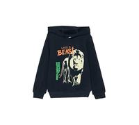 Wärmendes Kapuzen-Sweatshirt mit Glow-in-the-dark-Print 104/110 blau 2153673.5952.104_110