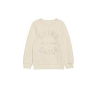 s.Oliver RED LABEL Regular Fit Sweatshirt mit Baumwolle in Ecru, Größe 104