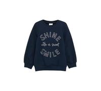 s.Oliver RED LABEL Regular Fit Sweatshirt mit Baumwolle in Marine, Größe 116