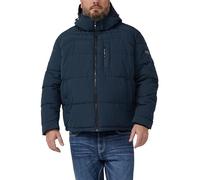 Wasserabweisende Pufferjacke mit abnehmbarer Kapuze 3XL blau 2172106.5922.3XL