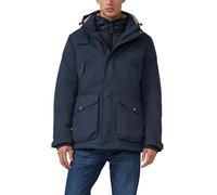 Wasserabweisender Parka mit abnehmbarer Kapuze und Fake-Fur-Futter L blau 2167459.5922.L