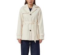 s.Oliver RED LABEL Regular Fit Trenchcoat aus Baumwoll-Mix in Kitt, Größe 42