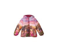 Wattierte Jacke mit Kapuze und kuscheligem Fleecefutter 116 pink 2171361.46D1.116