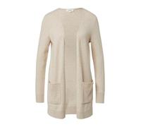 s.Oliver Weiche Strickjacke mit aufgesetzten Taschen – beige melange – Damen Gr. 46