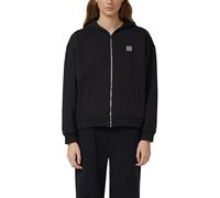 s.Oliver Weiche Sweatjacke mit Schmuckstein-Detail