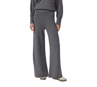 Weiche Wide Leg Strickhose 36 grau 2171667.97W3.36
