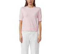 Weicher Kurzarm-Strickpullover aus Viskosemix 48 pink 2174842.4116.48