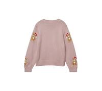 Weicher Loose Fit Strickpullover mit Weihnachtsmotiven 128/134 pink|mehrfarbig 2170365.45X4.128_134