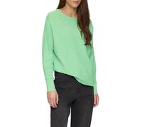 Weicher Strickpullover aus Viskosemix mit Fledermausärmeln 40 grün