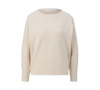 s.Oliver Weicher Strickpullover aus Viskosemix mit Fledermausärmeln