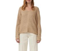 Weicher Strickpullover im Relaxed Fit mit V-Ausschnitt 36 braun 2168002.83W3.36