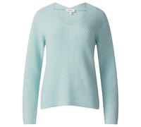 Weicher Strickpullover im Relaxed Fit mit V-Ausschnitt 36 türkis 2168002.6439.36