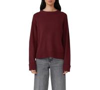 s.Oliver Damen Strickpullover 2169682, Baumwoll-Mix mit Woll-Anteil, Relaxed Fit, Rot Gr. 40
