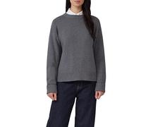 Weicher Strickpullover mit Ärmelaufschlag 48 grau 2169682.97W3.48