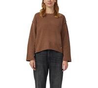 Weicher Strickpullover mit Naht-Details 46 braun 2173799.8837.46