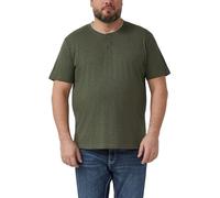 s.Oliver Weiches Henley-Shirt aus Melange-Jersey