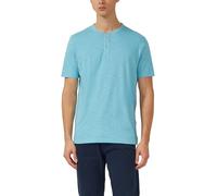 Weiches Henley-Shirt aus Melange-Jersey 3XL türkis 2175884.66W1.3XL