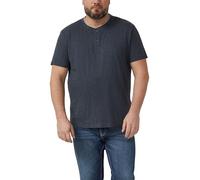 Weiches Henley-Shirt aus Melange-Jersey XXL blau 2178988.59W1.XXL