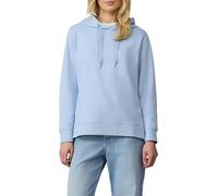 Weiches Kapuzensweatshirt mit seitlichen Schlitzen hellblau 40