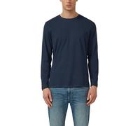 s.Oliver Weiches Langarmshirt aus Baumwolle Blau Größe 3XL