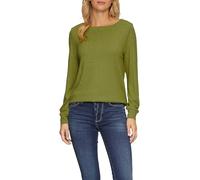 s.Oliver Weiches Longsleeve aus Jerseystrick, Guacamole,38