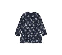 s.Oliver Weiches Sweat-Kleid mit All-Over-Print Navy 92
