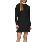 Weiches Sweat-Kleid mit Ziernaht 38 schwarz 2156474.9999.38