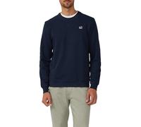 s.Oliver Herren-Sweatshirt Baumwollmix Crew Neck Modell 2169152.5978 Blau Größe S